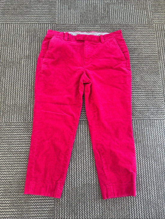 Brooks Brothers Other - Brooks Brothers Milano Fit Corduroy Pants in Hot Pink, size 36x30
